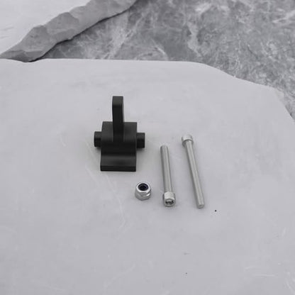RC Car Rear Upper Link Riser Compatible with Axial SCX10 III AR45P 1/10 RC Crawler LCG Chassis DIY (Black) - color: Black
