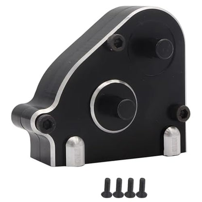 RC Cars Crawler Parts Compatible with MN86 MN86S MN86K MN86KS for MN G500 Metal Transmission Gearbox Transfer Case 1/12 RC Crawler Car Upgrade Parts(Black) - color: Black