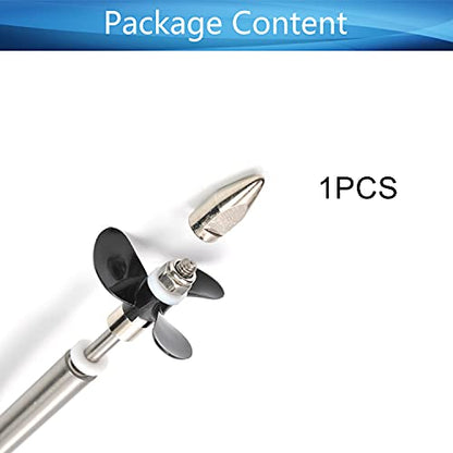 RC Boat Drive Shaft Kit for 3mm Motor Shaft w Propeller and Coupling Joint | L100mm Shaft, L50mm Sleeve, D36mm Propeller - size: 3.00MM