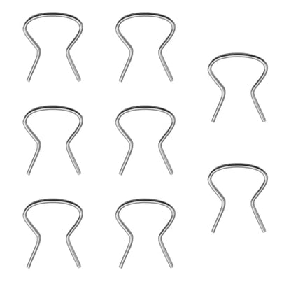 YoRise 76980 Car Window Handle Retainer Clip, Metal Automotive Door Window Handle Crank Fixing Clip Replacement, Vehicle Glass Lifter Handles Repair Assortment for Most Cars(20PCS) - size: 20PCS