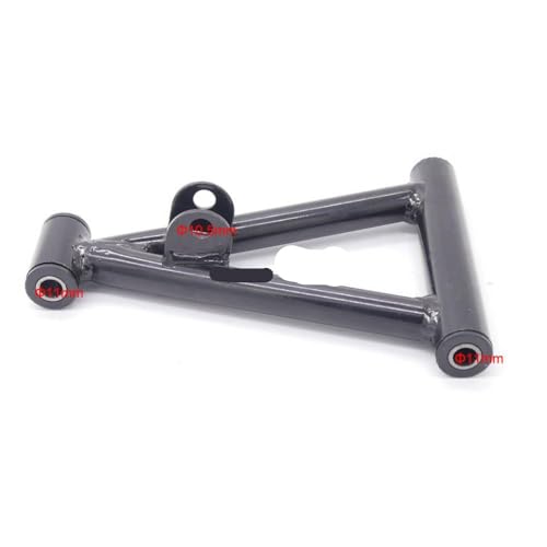 Front Suspension Swing Arm Upper and Lower A Arm Set 195mm Compatible with 49cc 50cc 110cc Youth ATV Quad Bike Buggy Go Kart