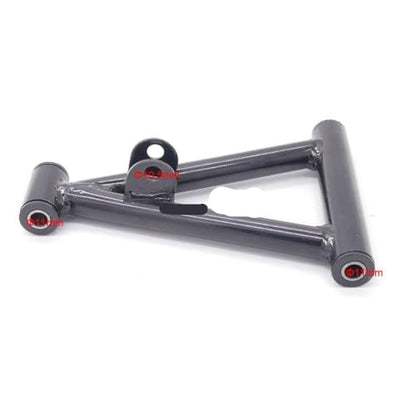 Front Suspension Swing Arm Upper and Lower A Arm Set 195mm Compatible with 49cc 50cc 110cc Youth ATV Quad Bike Buggy Go Kart