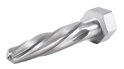 Accusize Industrial Tools Chucking Reamer, 1-1/16 in, 1523-8055 | Magnetic Hex Shank, HSS Spiral Flutes Aligning Reamers, Size: 1-1/16", Flt Len: 5", OAL: 7", Hex Shank Size: 1-5/8" - size: 1-1/16 inch