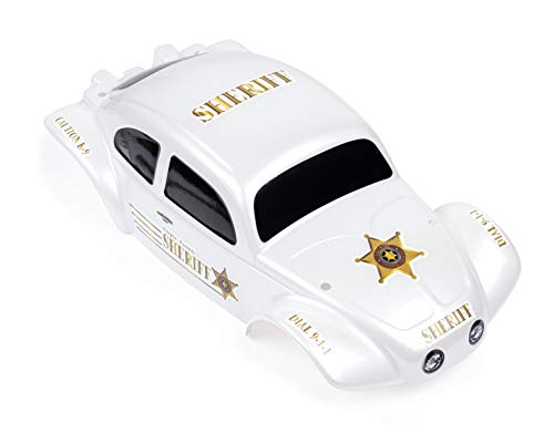 SummitLink Custom Body Police Style Compatible for 1/10 Scale RC Car or Truck (Truck not Included) SSB-PW-01