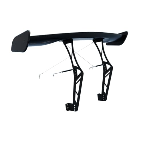 Universal 55" Spoiler GT Racing Chassis Mount Big Wing Accessories | (for Most Vechicls), Adjustable, Metal Support Brackets, Nice Clean Look Mods, Aggressive Look - style: 55Inch-Chassis Mount Style