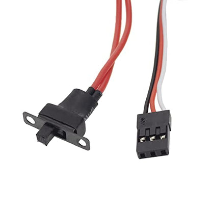 2Pcs RC Motor ESC 40A Brushed ESC Motor Electric Speed Controller 6-12.6V for 1/16 1/18 1/24 etc RC Model Cars RC Accessories Parts