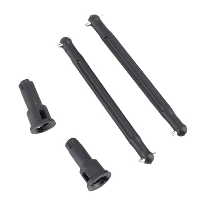 Aramox RC Drive Shaft Set Steel and PA CVD Drive Shaft with Dogbone 64mm Rear Axle for SCY 16101 16102 16103 16201 1 16 RC Car Smoother Driving