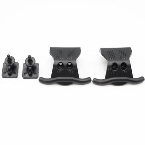 Compatible with Wltoys 284161 1/28 RC Car Spare Parts Accessories 2 Set Front Bumper and Body Mount Post 284161-2558 284161-2561 Rc Car Bumper