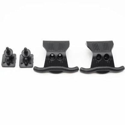 RC Bumper Accessories Compatible with Wltoys 284161 1/28 RC Car Parts Accessories 2 Set Front Bumper and Body Mount Post 284161-2558 284161-2561