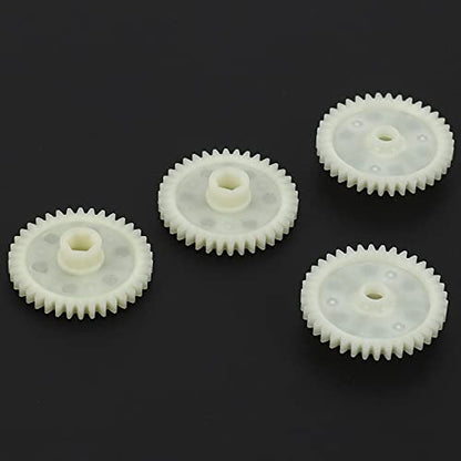 4Pcs Main Drive Gear 38T with 2Pcs RC Car Differential Assembly