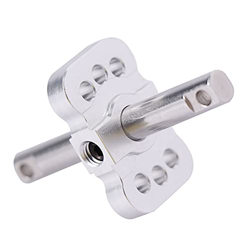 AIMROCK RC Differential Locker Spool Upgrades for Traxxas 1/10 2WD Slash Rustler Stampede Bandit (Silver) - color: Silver