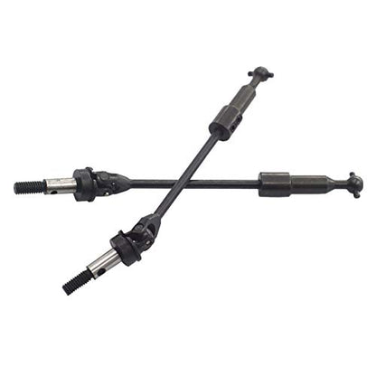 2PCS Vgoohobby Steel Adjustable CVD Universal Transmission Shaft Axles Coupling Joint Dogbone Compatible with HSP 94108 94109 94111 94111Pro 94118 94107 94170 94128,110mm-120mm