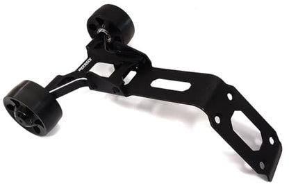 Black Billet Machined Wheelie Bar for Traxxas 1/8 Sledge 4WD Monster Truck