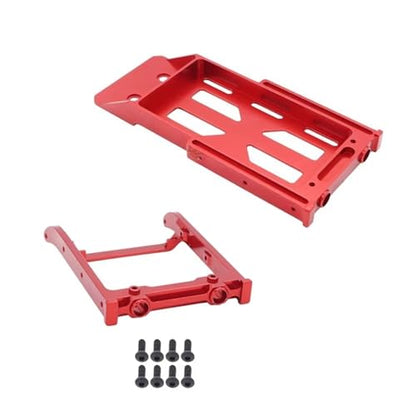Rc Bumpers Compatible with MN G500 MN86 MN86S MN86K MN86KS 1/12 RC Crawler Car Upgrades Parts Metal Front and Rear Bumper Mount Battery Tray