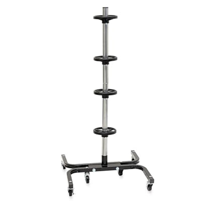 Eastwood Rolling Wheel Storage and Tire Rack Tree Dolly | Heavy Duty Tires Shelving & Rolling Tire Stand Organizer for Garage and Workshops | Holds 4 Wheels up to 275 lbs Weight Capacity