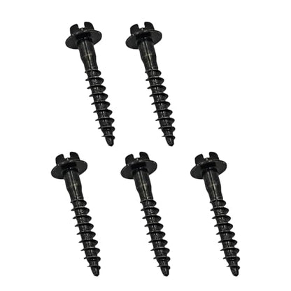 WZP 5PCS Air Box Bolt Screws, BAS01003 GM Air Box Cleaner Intake Retainer Screw, Replace for GM 6509605AA 11549031, Compatible with Dodge, Ram, Chevy (Black)
