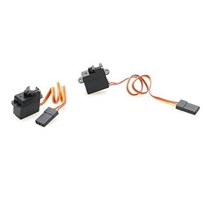 2PCS 2g 3.7/4.2/5V Micro Digital Servo Motor High Torque Steering Gear with JST/Dupont Interface RC Airplane Kit for Model Robot Helicopter Boat Car Fixed Wing Drone(Dupont Plug 4.2V) - color: 2pcs Dupont Plug 4.2v