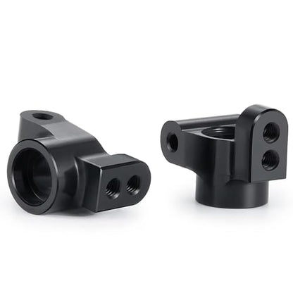 RC Car Toys For Mini-B 2WD 1/16 2Pcs Aluminum Alloy Front Steering Knuckles Caster Blocks RC For Buggy Truck Model Upgrade Parts(Caster Blocks) - size: Caster Blocks