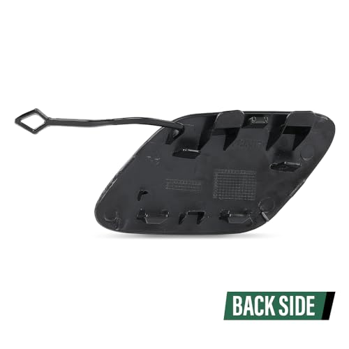 LQI Front Bumper Tow Hook Cover Cap Fit Benz E550 E400 E350 2014-2016 | Fit Benz E250 4Matic Hybrid 2014-2016 A2128852422 - size: Front | Fit Benz W212 E-Class AMG 2014-2016