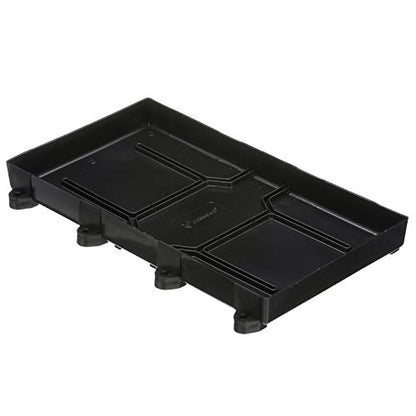 Attwood 9099-5 Battery Tray With Strap, 29/31 Series Battery, 12 7/8-Inches L x 7-Inches W, For Up to 10 1/2 Inches Tall
