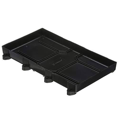 Attwood 9099-5 Battery Tray With Strap, 29/31 Series Battery, 12 7/8-Inches L x 7-Inches W, For Up to 10 1/2 Inches Tall