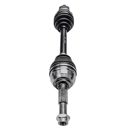 Detroit Axle - 4WD Front 2pc CV Axles for Chevrolet Trailblazer EXT | GMC Envoy XL XUV Buick Rainier Isuzu Ascender Saab 9-7x Oldsmobile Bravada, 2 CV Axle Shafts Assembly Replacement - size: 86C_AX x2/Pair