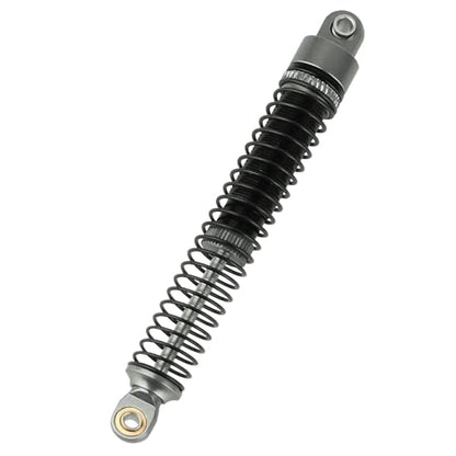 78mm Aluminum Long Threaded Shocks Absorbers Oil Damper for 1/18 RC Crawler TRX4M TRX-4M KUpgrade Parts (Gray) - color: 78mm-gray