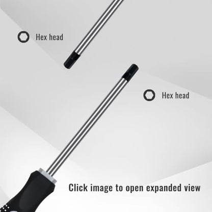 Narwhal Hex Allen Wrench Screwdriver Set (10 Pack in Precision & Standard Metric Sizes 0.9mm 1.27mm 1.3mm 1.5mm 2.0mm 2.5mm 3.0mm, 4.0mm, 5.0mm, & 6mm) - Perfect for RC Cars, Drones, & Helicopters - style: Hex - Metric