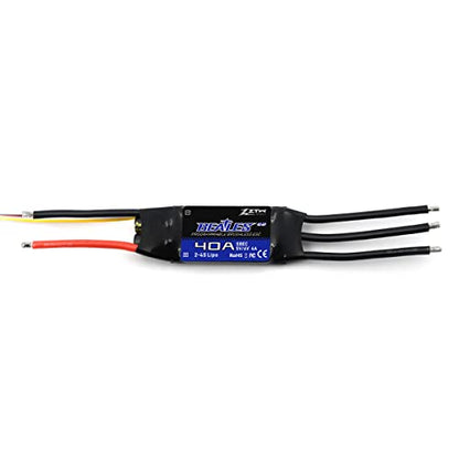 ZTW Beatles G2 40A ESC with SBEC Output 4A/5V,6V for RC Fixed Wing Airplane 2-4S or DIY Project Need Electronic Speed Controller