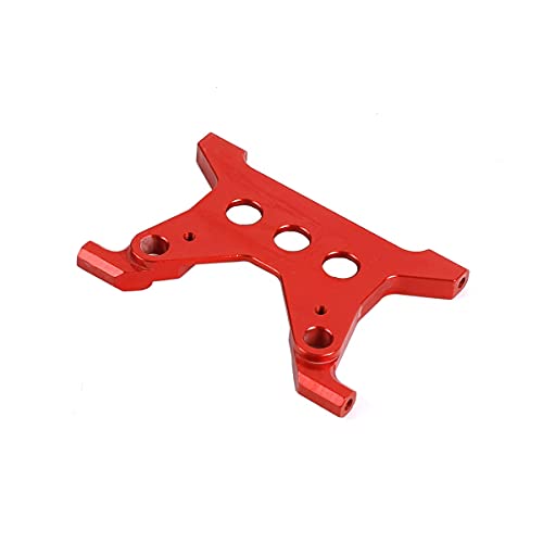 RZXYL Aluminum Alloy Battery Tray Bracket Mounts for 1/10 Axial SCX10 III AXI03007 RC Crawler Car Upgrades Parts (Red) - color: Red
