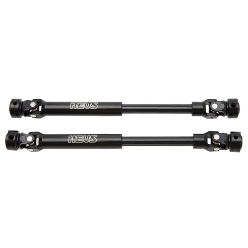 MEUS RACNIG 2pcs SCX10 Driveshafts for 1/10 RC Crawler Axial SCX10/Tamiya CCO1/Redcat Gen8 etc.. (94mm) - color: 94mm