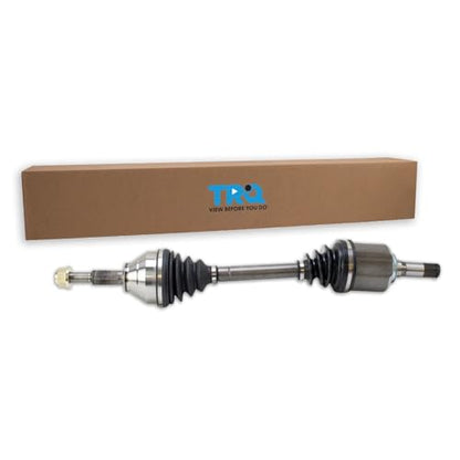TRQ Front Driver Side CV Axle Assembly Compatible with 2011 Ford Explorer 12-19 Explorer V6 3.5L 13-19 Police Interceptor Utility - style: CSA64146