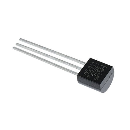 20pcs DS18B20 18B20 TO-92 3 Pins Wire Digital Thermometer Temperature IC Sensor - color: 20pcs DS18B20