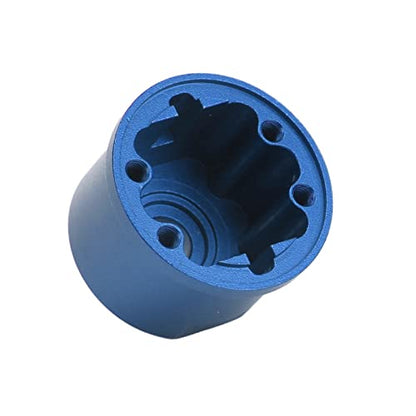 HUIOP Differential Case Made of Aluminum Alloy, Sturdy and Precise for Slash 4X4 RC Cars, Smooth Ride Lower Revs Higher Torsion, Easy to Install, RC Car Part (Dark Blue) - color: Dark Blue