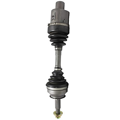 Detroit Axle - Front Right Passenger Side CV Axle Shaft Assembly | Replacement for 1990 1991 1992 Dodge Monaco Eagle Premier - size: 38_AX/Single