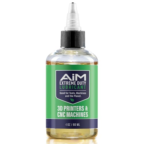 3D Printer & CNC Lubricant - 4 oz - High-Performance Grease for 3D Printer Maintenance - Mineral Oil-Based Formula for Filament & Resin - Made in the USA - size: 4 oz CNC 3D Oil
