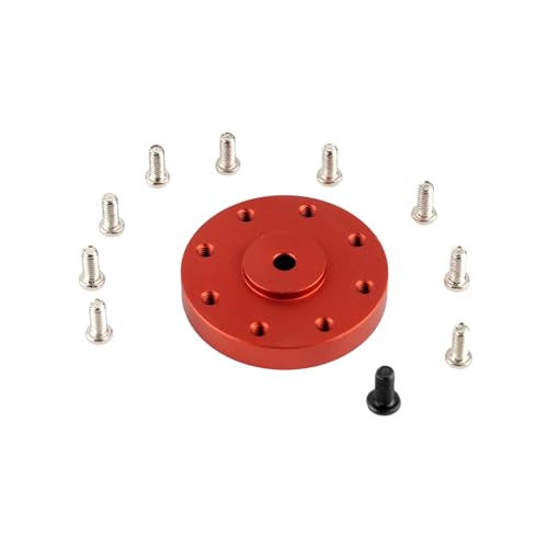 18T Metal Round Servo Bracket M2.5 Nuts for 60KG 80KG 150KG Servo Motor RC Car Truck Robot Boat Airplane Models Replacement Part