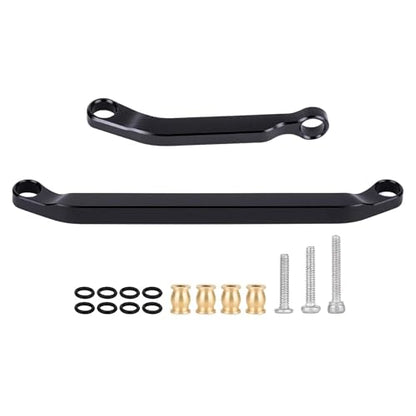 Aluminum Suspension & Steering Links Set for 1/30 Axial SCX30 Crawler Upgrade, Heavy Duty Chassis Links Kit with Tie Rod & Drag Link (Suspension & Steering Set) - color: Suspension & Steering Set