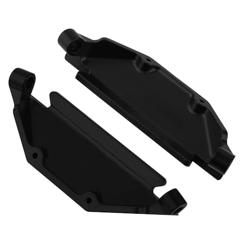 Brass Black Coating Side Plates Pedal Body Bracket for 1/24 RC Crawler Axial AX24 Car DIY Chassis Frame Kit Metal Upgrade Parts