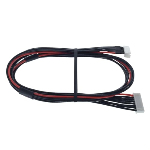 7S JST-XH Balance Extensions - 60cm 20awg (100 Strand) Wire - Flexible Silicone Insulation - 2.54mm / 0.1" Pin Spacing - style: 7S_60CM_JST-XH