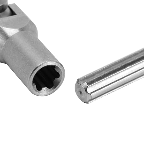 INJORA Drive Shaft Stainless Steel Heavy-Duty Driveshafts for Axial SCX10 90046 AXI03007 TRX4 Redcat Gen8 1/10 RC Car Crawler Upgrade(94-119mm) - size: 94-119mm