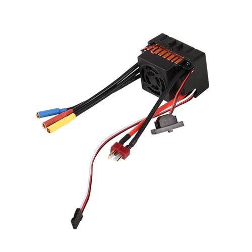 OCDAY 10T 3930KV 4 Poles Sensorless Brushless Motor and 60A ESC for RC Car Truck Boat, Suitable for All 1/10 Scale Chassis