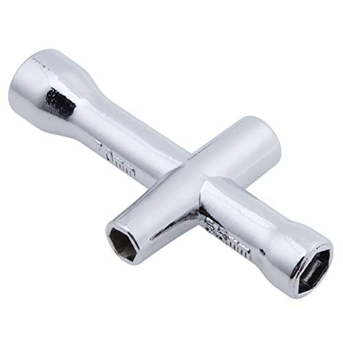 HobbyPark Hex Nut Driver Set & 17mm Wheel Wrench, M2 M3 M4 Hex Nuts Driver for RC Car Tools