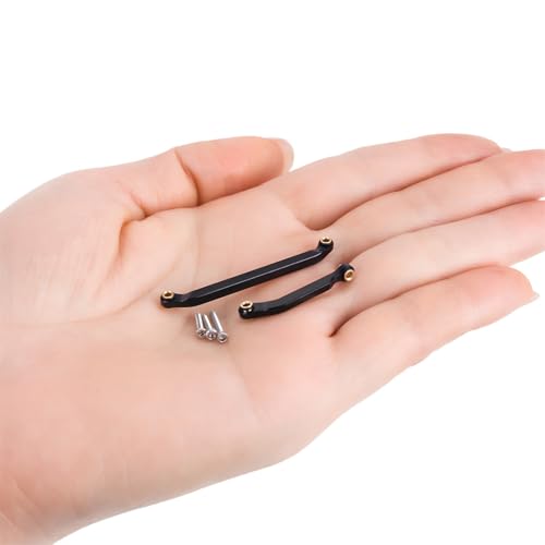 Aluminum Steering Links for 1/30 Axial SCX30 RC Crawler Car Upgrade Parts (Red Steering Link) - color: Red Steering Link