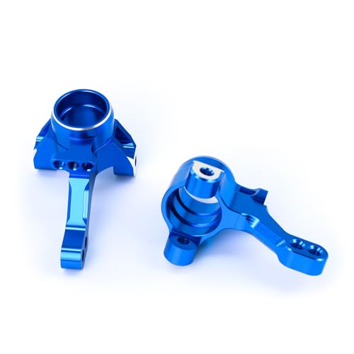 Aluminum C-Hubs & Front Rear Knuckle Arm Upgrades for 1/10 4-Tec 3.0 C8 93054–4 (Blue) - color: Blue