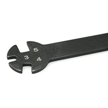 RLECS RC Car Multi-Function Tool - 6 in 1 Special Wrench 3/4/5/5.5/7/8MM for Turnbuckles & Nuts