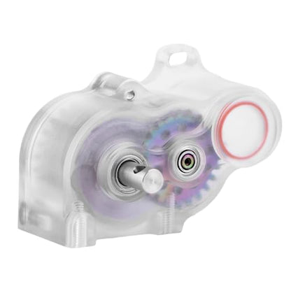 LCG Complete Transmission Gearbox with Cover for 1/10 RC Crawler | Low center gravity transmission gearbox with protective cover, fits SCX10 & SCX10 II
