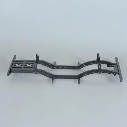 For Axial For SCX10 D90 1/10 RC Crawler Upgrade Metal For Chassis Set Rails Frame With Shock Towers For Leaf Springs Mounting Holes RC Crawler Frame