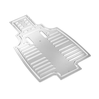 1/10 RC Car Chassis Plate, Aluminum Alloy Chassis Bottom Plate Frame for Sand Scorcher Car