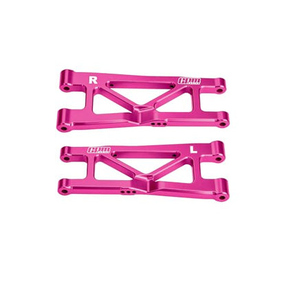 GPM Rear Lower Suspension Arm 7075-T6 Aluminum for ARRMA 1/16 Mini Kraton 3S - Upgrade Replacement A-Arm (Pink) - color: Pink